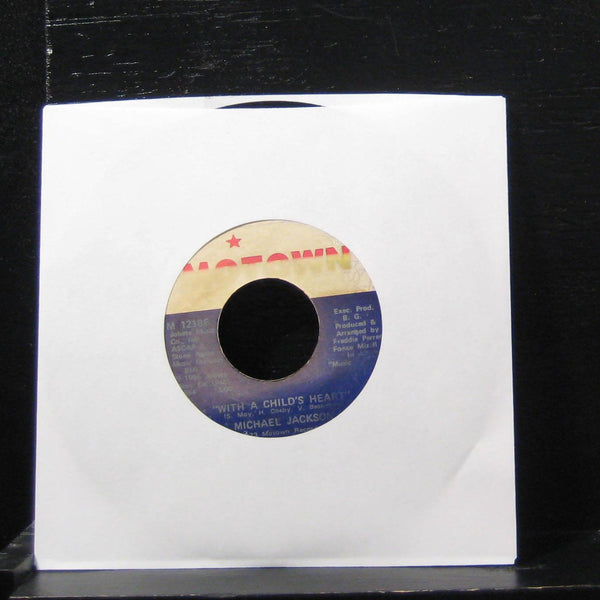 Michael Jackson - With A Child's Heart / Morning Glow 7" VG+ M 1218F Vinyl 45 - Shuga Records