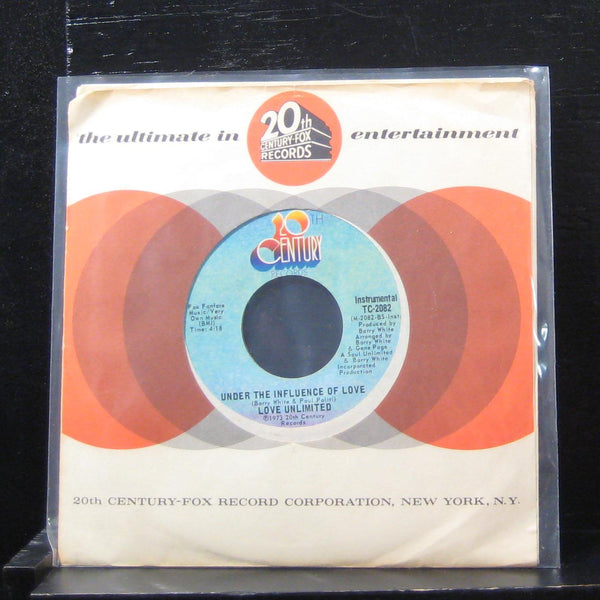 Love Unlimited - Under The Influence Of Love 7" Mint- TC-2082 Vinyl 45 - Shuga Records