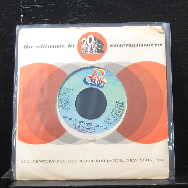 Love Unlimited - Under The Influence Of Love 7" Mint- TC-2082 Vinyl 45 - Shuga Records