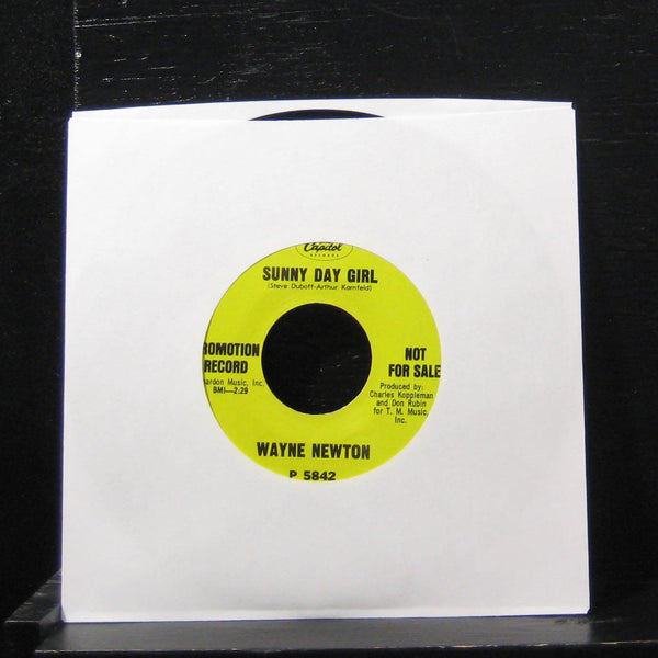 Wayne Newton - If I Only Had A Song To Sing 7" VG+ P 5842 Vinyl 45 Promo - Shuga Records