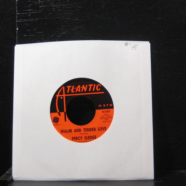 Percy Sledge - Warm And Tender Love / Sugard Puddin 7" Mint- 45-2342 Vinyl 45 - Shuga Records