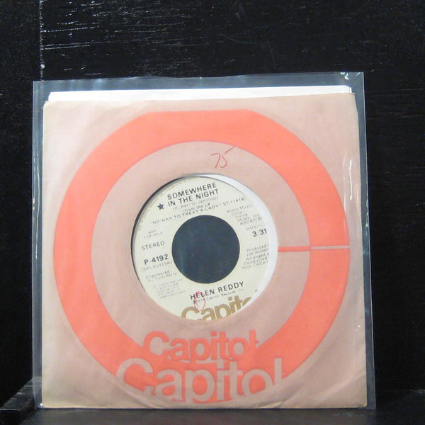 Helen Reddy - Somewhere In The Night 7" Mint- P-4192 Vinyl 45 Promo - Shuga Records
