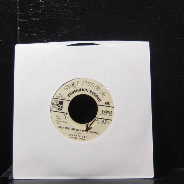 Johnnie Ray - Street Of Memories / Build Your Love 7" VG 4-40942 Vinyl 45 Promo - Shuga Records