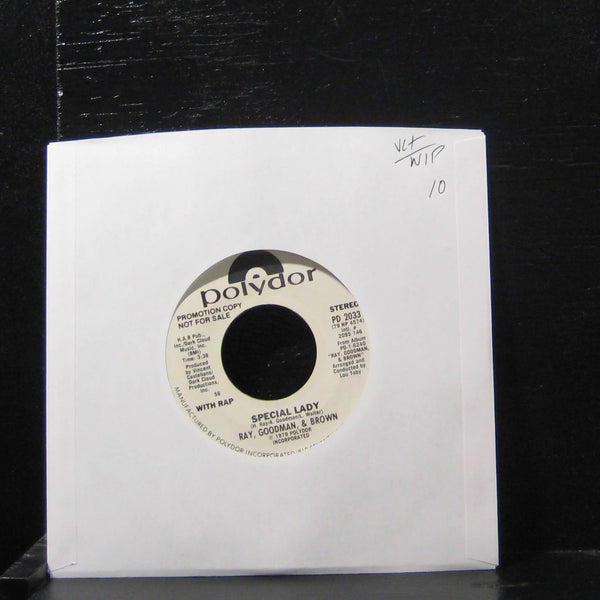 Special Lady - Special Lady / Withot Rap 7" VG+ PD 2033 Vinyl 45 Promo 1979 - Shuga Records