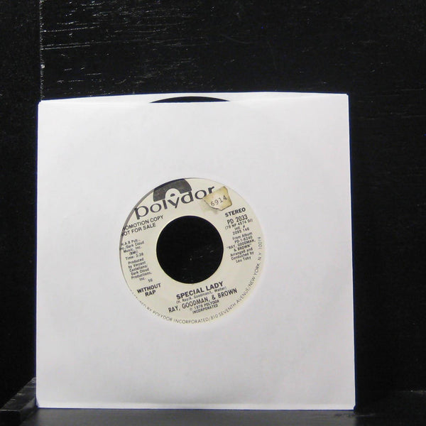 Special Lady - Special Lady / Withot Rap 7" VG+ PD 2033 Vinyl 45 Promo 1979 - Shuga Records