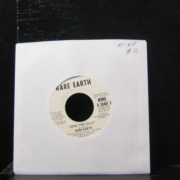 Rare Earth - Good Time Sally / Good Time Sally 7" Mint- R 5048F Vinyl 45 Promo - Shuga Records