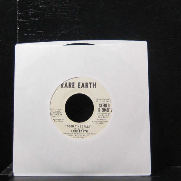 Rare Earth - Good Time Sally / Good Time Sally 7" Mint- R 5048F Vinyl 45 Promo - Shuga Records