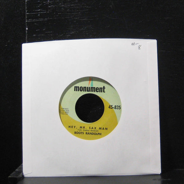 Boots Randolph - Hey, Mr. Sax Man / Baby Go To Sleep 7" Mint- 45-835 Vinyl 45 - Shuga Records