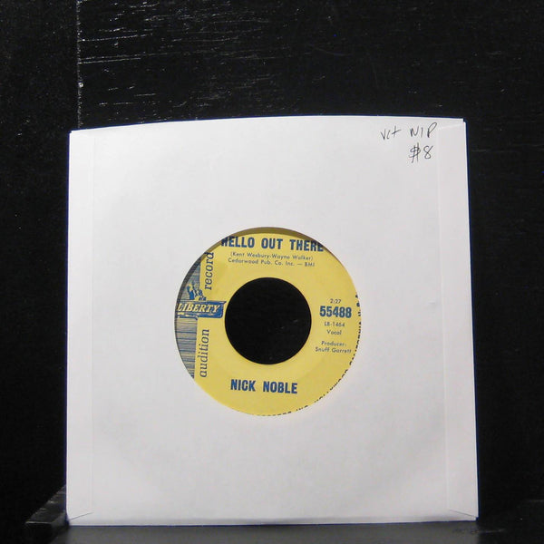 Nick Noble - Hello Out There / We Could 7" VG+ 55488 Vinyl 45 Promo - Shuga Records