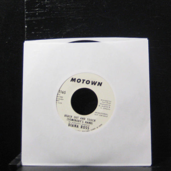 Diana Ross - Reach Out And Touch (Somebody's Hand) 7" VG+ M 1165 Vinyl 45 Promo - Shuga Records