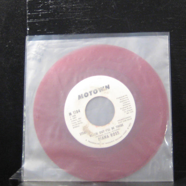 Diana Ross - Reach Out I'll Be There 7" VG+ M 1184 Vinyl 45 Red Promo - Shuga Records