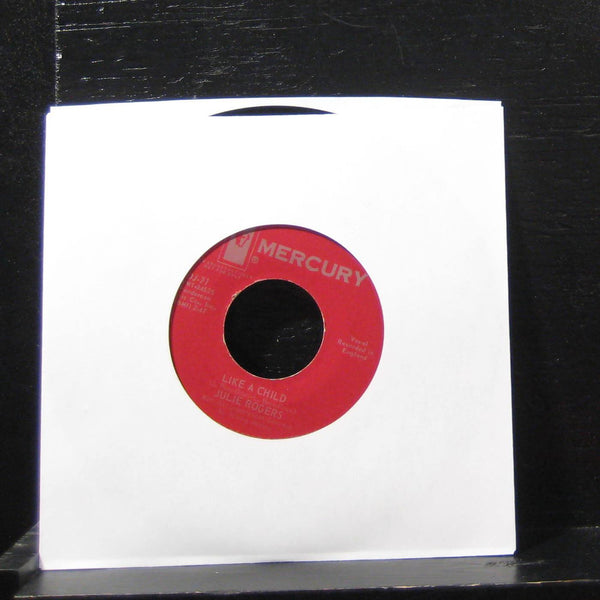 Julie Rogers - Like A Child / Like A Child 7" VG+ DJ-71 Vinyl 45 Promo - Shuga Records