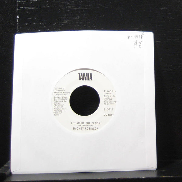 Smokey Robinson - Let Me Be The Clock 7" Mint- T 54311F Vinyl 45 Promo - Shuga Records