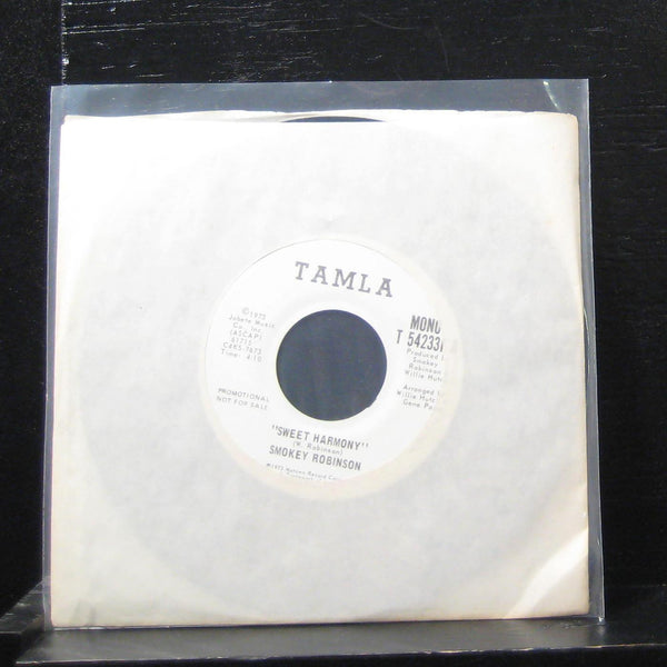 Smokey Robinson - Sweet Harmony Stereo / Mono 7" Mint- T 54233F Vinyl 45 Promo - Shuga Records