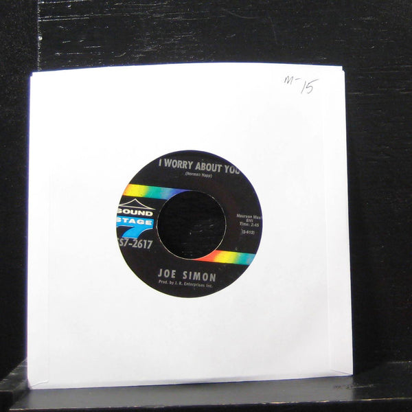 Joe Simon - Message From Maria / I Worry About You 7" Mint- SS7-2617 Vinyl 45 - Shuga Records