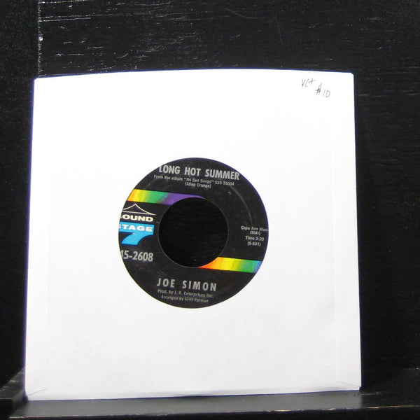 Joe Simon - (You Keep Me) Hangin On / Long Hot Summer 7" VG+ 45-2608 Vinyl 45 - Shuga Records