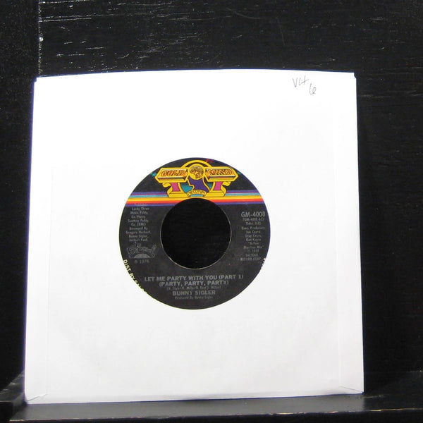 Bunny Sigler - Let Me Party With You (Part 1) 7" VG+ GM-4008 Vinyl 45 - Shuga Records