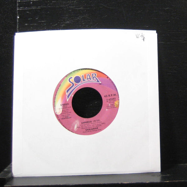 Shalamar - Amnesia / You're The One For Me 7" VG+ 7-69682 Vinyl 45 - Shuga Records
