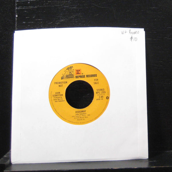 John Sebastian Hideaway Mono / Stereo 7" VG+ RPS 1355 Vinyl 45 Promo - Shuga Records