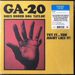GA-20 – GA-20 Does Hound Dog Taylor: Try It...You Might Like It! - New LP Record 2021 Karma Chief Indie Exclusive Salmon Pink Color Vinyl - Blues