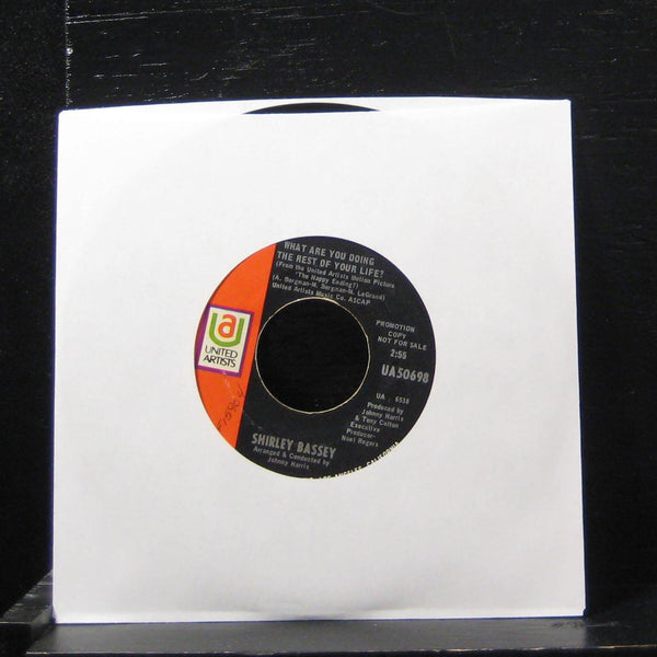 Shirley Bassey - Something 7" VG+ UA50698 Vinyl 45 Promo United Artists - Shuga Records
