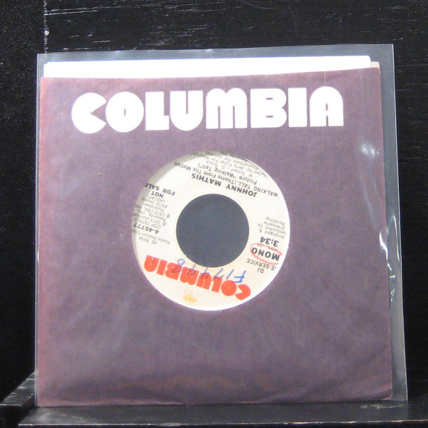 Johnny Mathis - Take Good Care Of Her 7" Mint- 4-45777 Vinyl 45 Promo Mono - Shuga Records