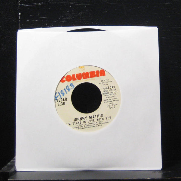 Johnny Mathis - Sweet Child 7" VG+ 4-46048 Vinyl 45 Promo Columbia - Shuga Records