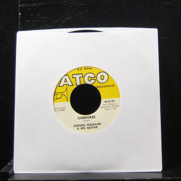 Jorgan Ingmann - Anna / Cherokee 7" VG+ 45-6195 Vinyl 45 ATCO - Shuga Records