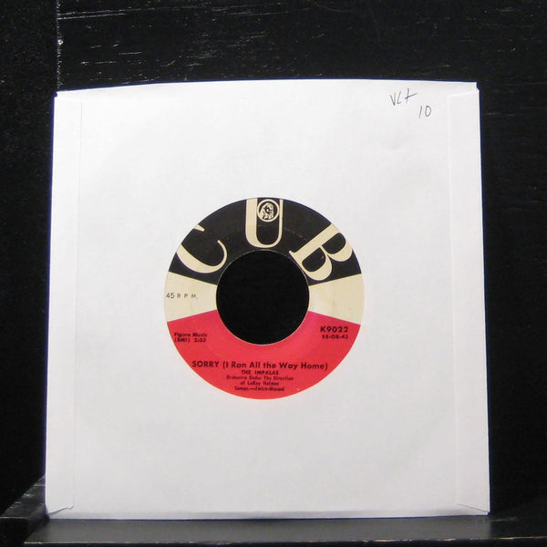 The Impalas - Sorry - Fool Fool Fool 7" VG+ K9022  Vinyl 45 Cub - Shuga Records