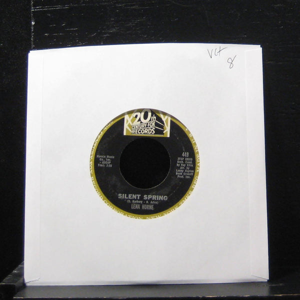 Lena Horne - Now / Silent Spring  7" VG+ 449 Vinyl 45 20th Century - Shuga Records