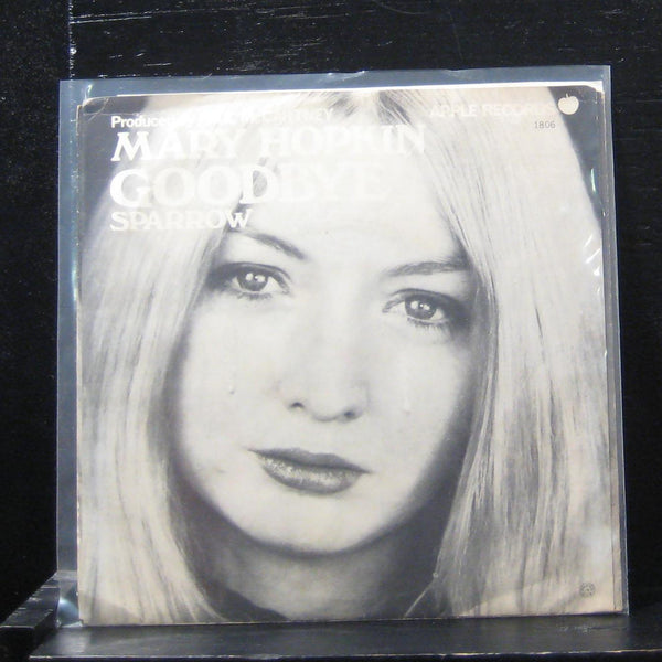 Mary Hopkin - Goodbye / Sparrow 7" VG+ 1806 Vinyl 45 Apple Records 1969 - Shuga Records