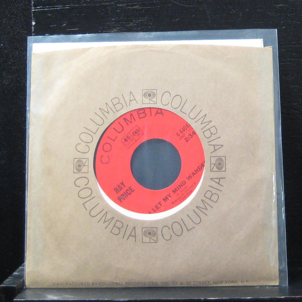 Ray Price - Danny Boy / I Let My Mind Wander 7" Mint- 4-44042 Vinyl 45 - Shuga Records