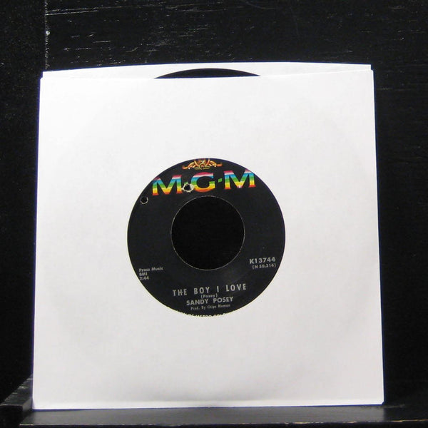 Sandy Posey - I Take It Back / The Boy I Love 7" VG+ K13744 Vinyl 45 Cut Out - Shuga Records