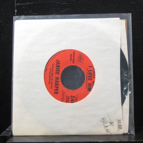 Janice Harper - Cry Me A River 7" Mint- 4324 Vinyl 45 Promo - Shuga Records