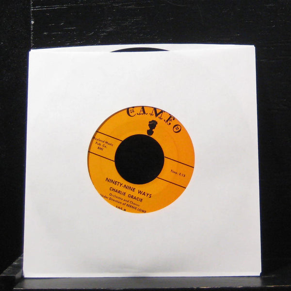 Charlie Gracie - Butterfly / Ninety-Nine Ways 7" VG+ 105 Vinyl 45 - Shuga Records