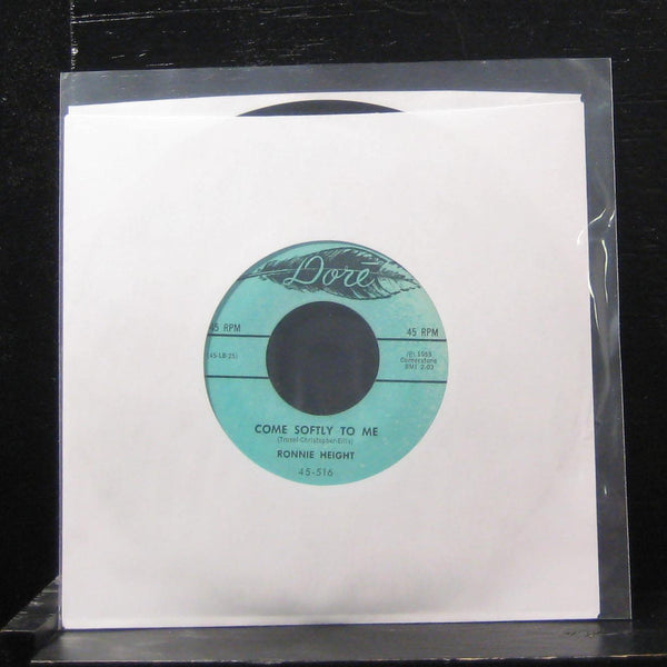 Ronnie Height - Come Softly To Me / So Young, So Wise 7" Mint- 45-516 Vinyl 45 - Shuga Records