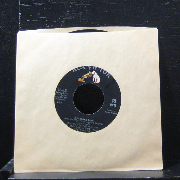 Al (He's The King) Hirt - September Song 7" Mint- 47-8439 Vinyl 45 - Shuga Records