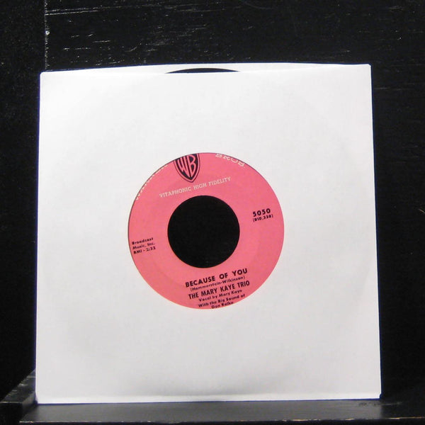 The Mary Kaye Trio - You Can't Be True, Dear 7" VG+ 5050 Vinyl 45 - Shuga Records