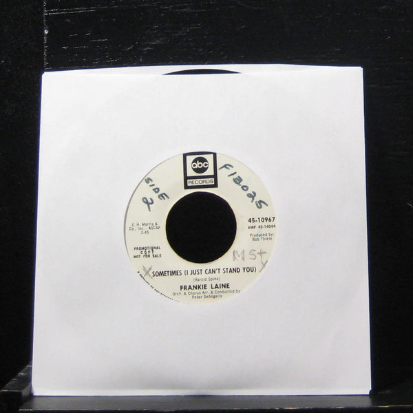 Frankie Laine - Laura What's He Got 7" VG+ 45-10967 Vinyl 45 Promo - Shuga Records