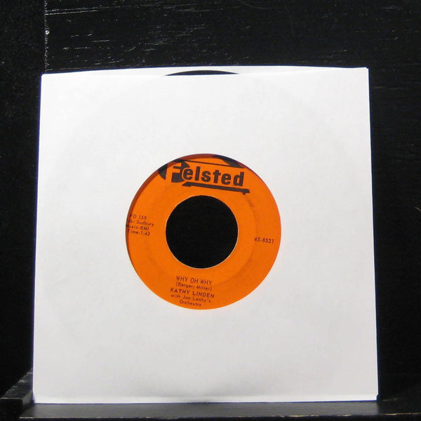 Kathy Linden - You'd Be Surprised / Why Oh Why 7" VG+ 45-8521 Vinyl 45 Felsted - Shuga Records
