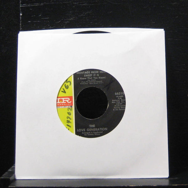 The Love Generation - Monatage From How Sweet It Is 7" Mint- 66310 Vinyl 45 - Shuga Records