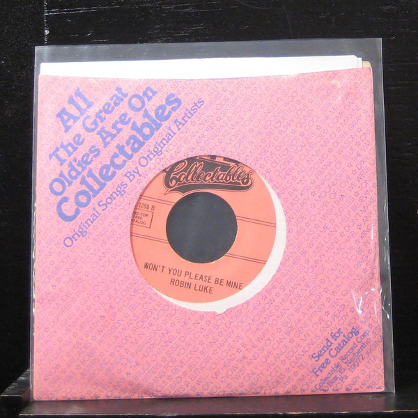 Robin Luke - Susie Darlin / Won't You Please Be Mine 7" Mint- COL 1298 Vinyl 45 - Shuga Records
