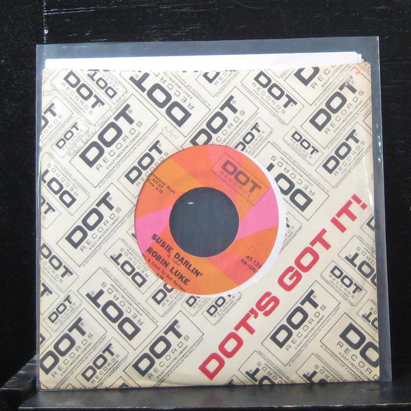 Robin Luke - Susie Darlin / Living's Loving You 7" Mint- 45-135 Vinyl 45 Dot - Shuga Records