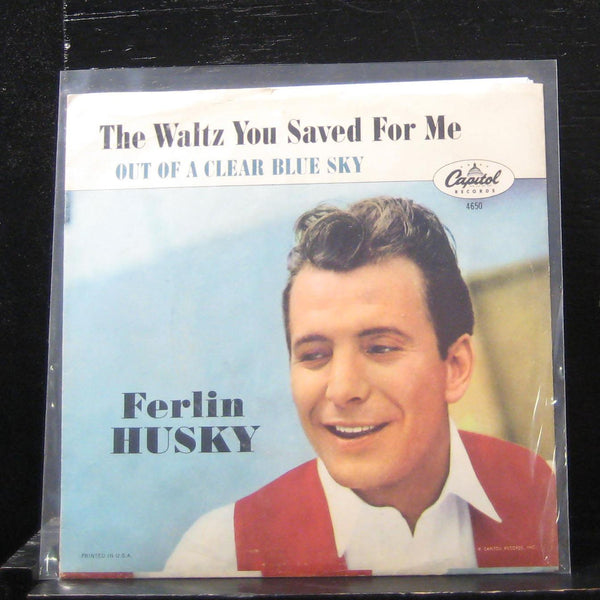 Ferlin Husky - The Waltz You Saved For Me 7" VG+ 4650 Vinyl 45 Capitol - Shuga Records