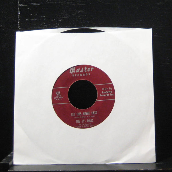 The Ly-Dells - Wizard Of Love / Let This Night Last 7" VG+ 251 Vinyl 45 - Shuga Records