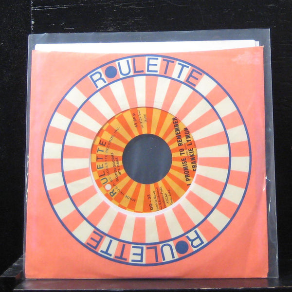 Frankie Lymon - I Promise To Remember / ABCs Of Love 7" Mint- GG 33 Vinyl 45 - Shuga Records