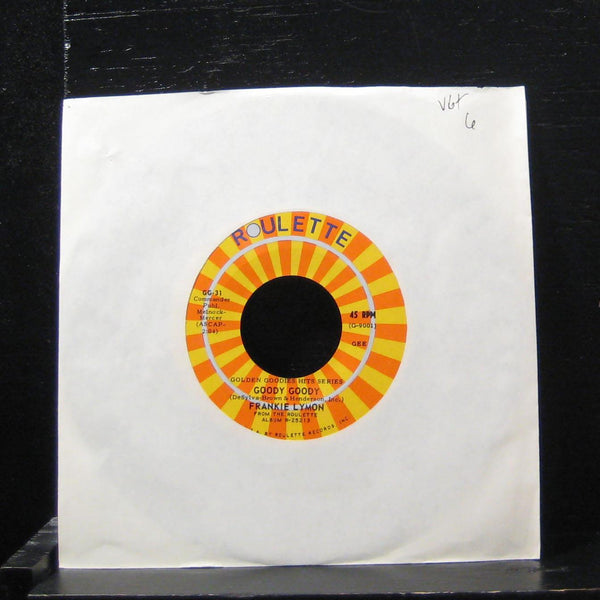 Frankie Lymon - Goody Goody / Creation Of Love 7" VG+ GG-31 Vinyl 45 - Shuga Records