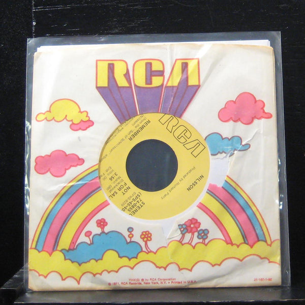 Nilsson - Remember (Christmas) / The Lottery Song 7" VG+ 74-0855 Vinyl 45 Promo - Shuga Records