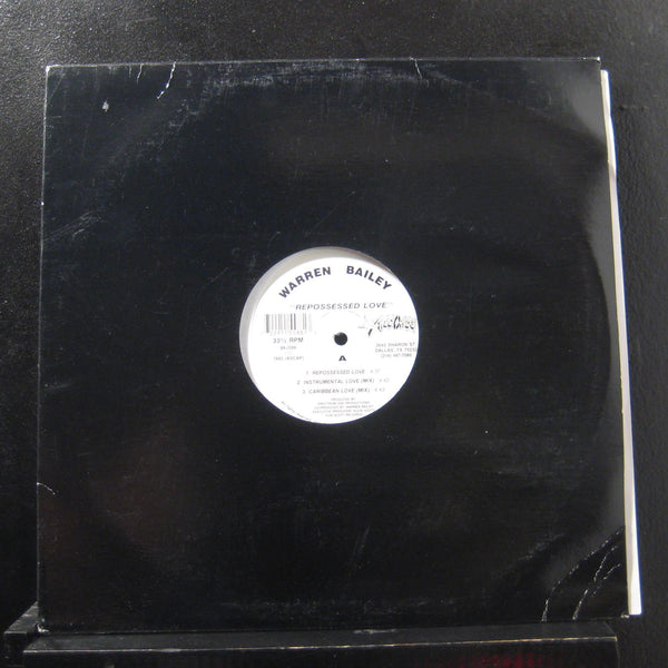 Warren Bailey - Repossessed Love 12" Mint- 8AJ588 Scott 1992 USA Vinyl Record - Shuga Records