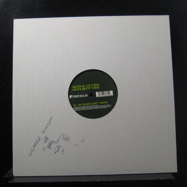 Vicious Circles - Vicious Circles 12" VG+ PLAT 82X UK 2000 Platipus Vinyl Record - Shuga Records